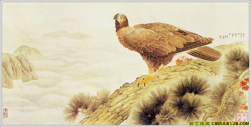 周中耀 工笔花鸟画欣赏之一(22P) - 桃源居士 - 桃源居