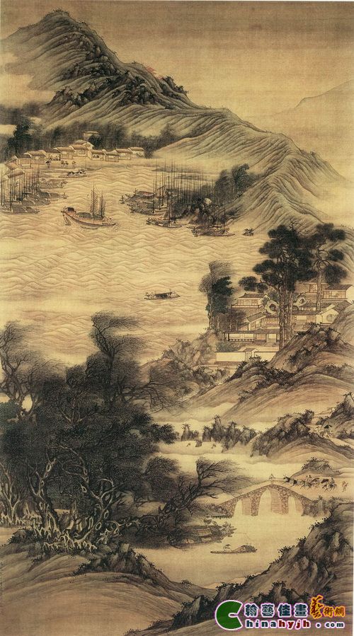 翰藝佳畵—清-樊圻绘画作品欣赏